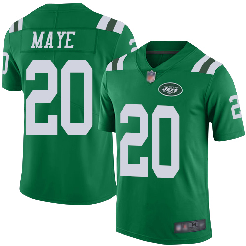 New York Jets Limited Green Men Marcus Maye Jersey NFL Football #20 Rush Vapor Untouchable
